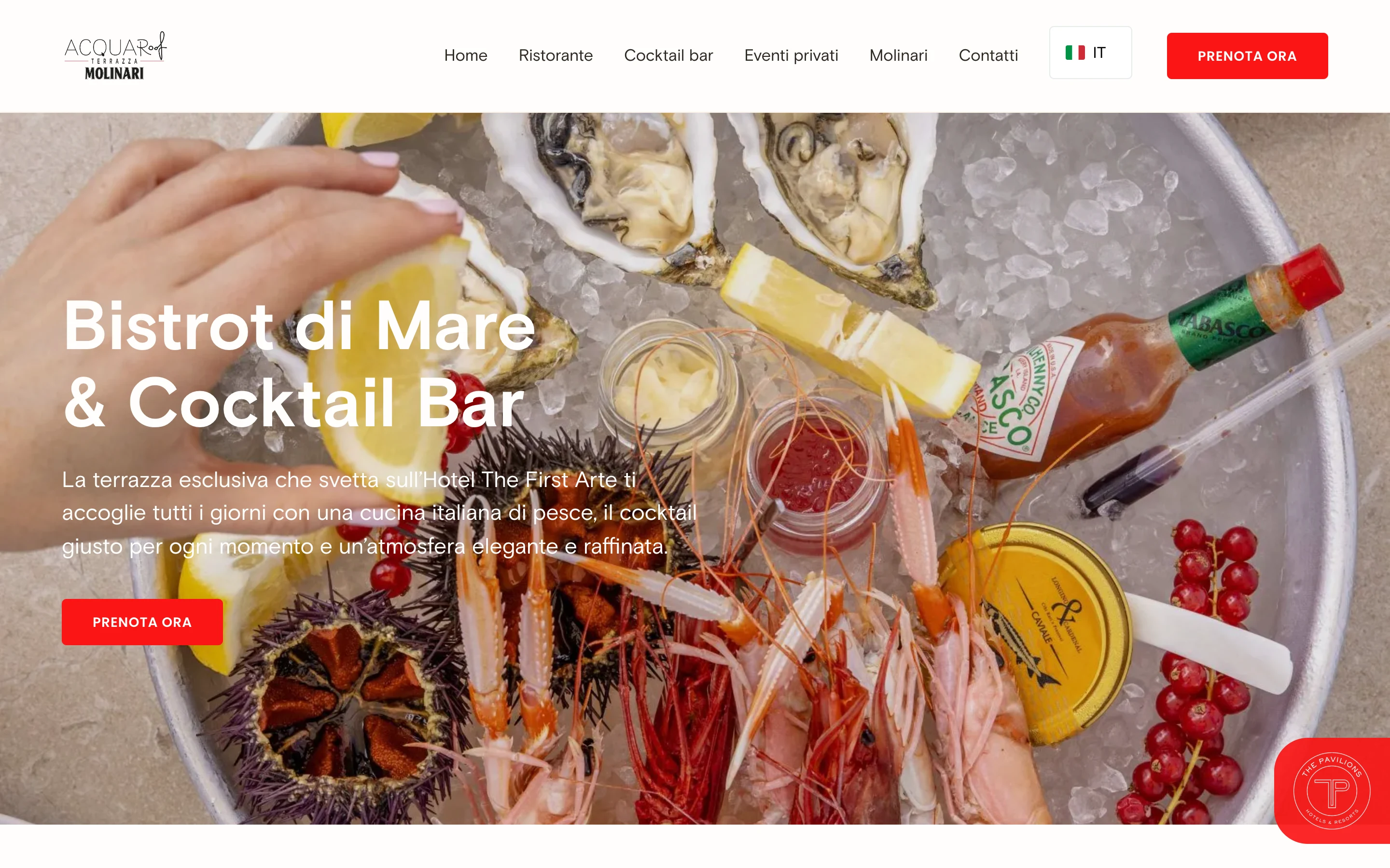 Acquaroof Terrazza Molinari - HAUTE CUCINE