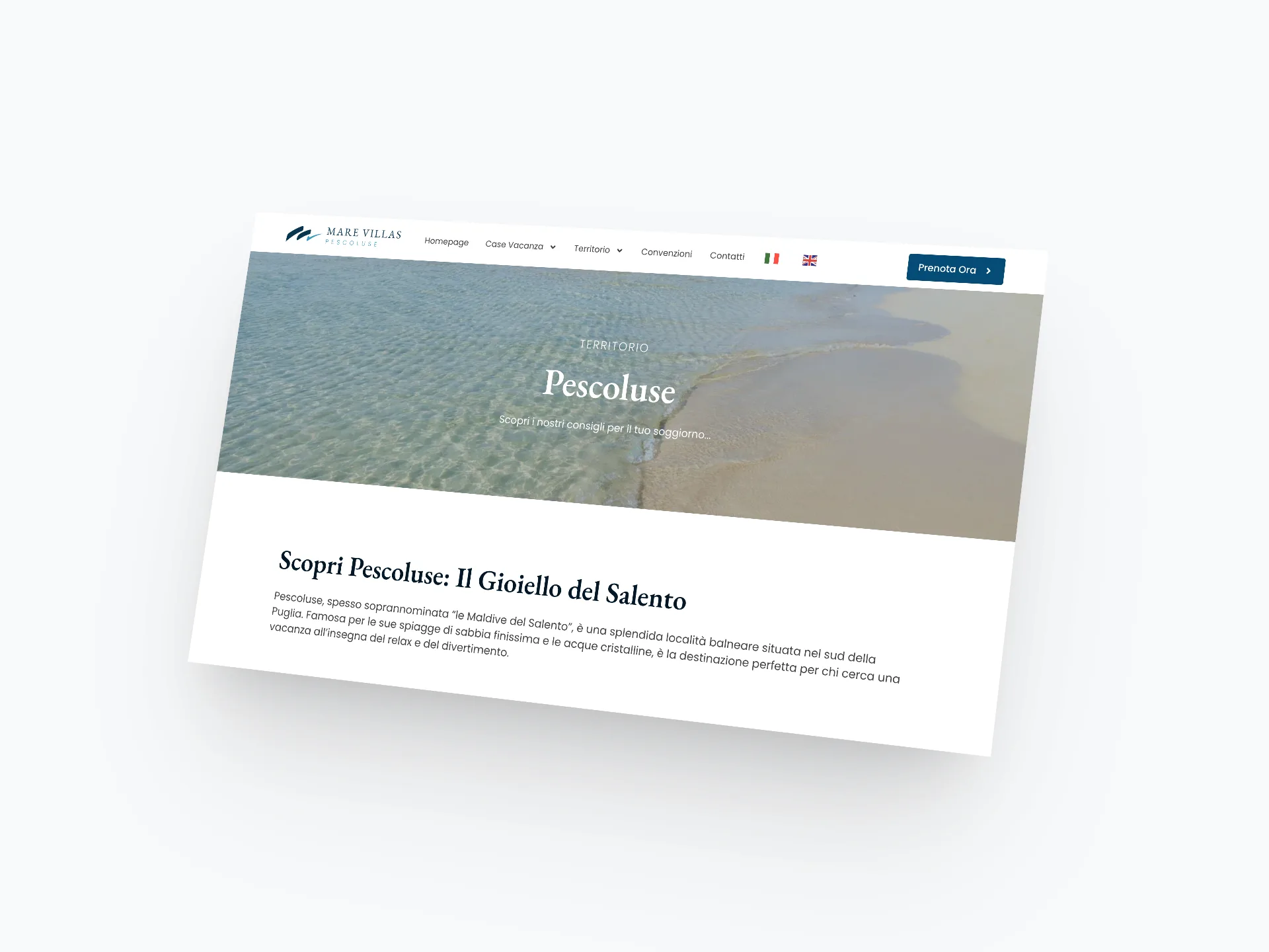 Mare Villas - Accoglienza