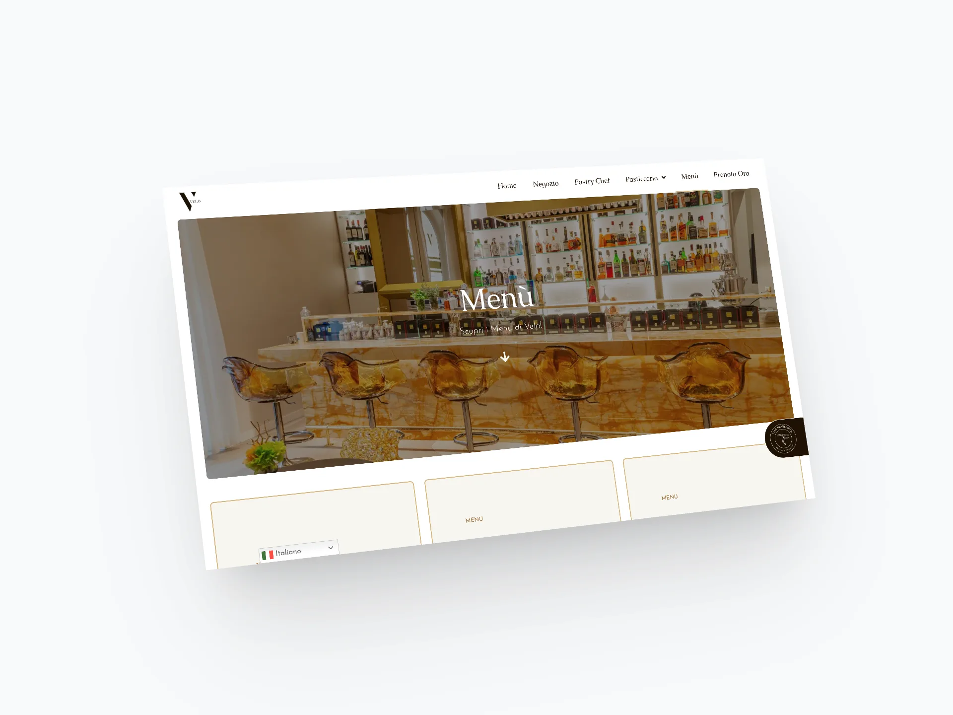 Velo Pasticceria - ALTA CUCINA