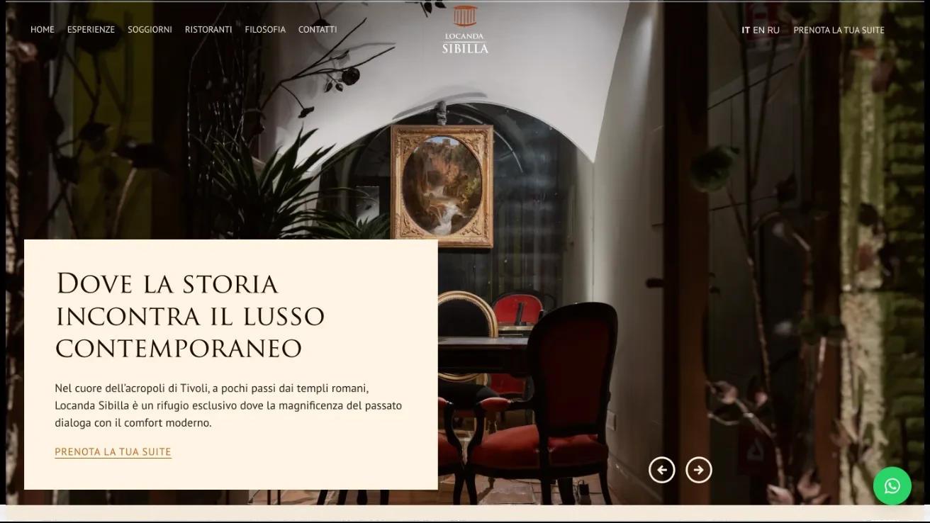 Locanda Sibilla - Accoglienza