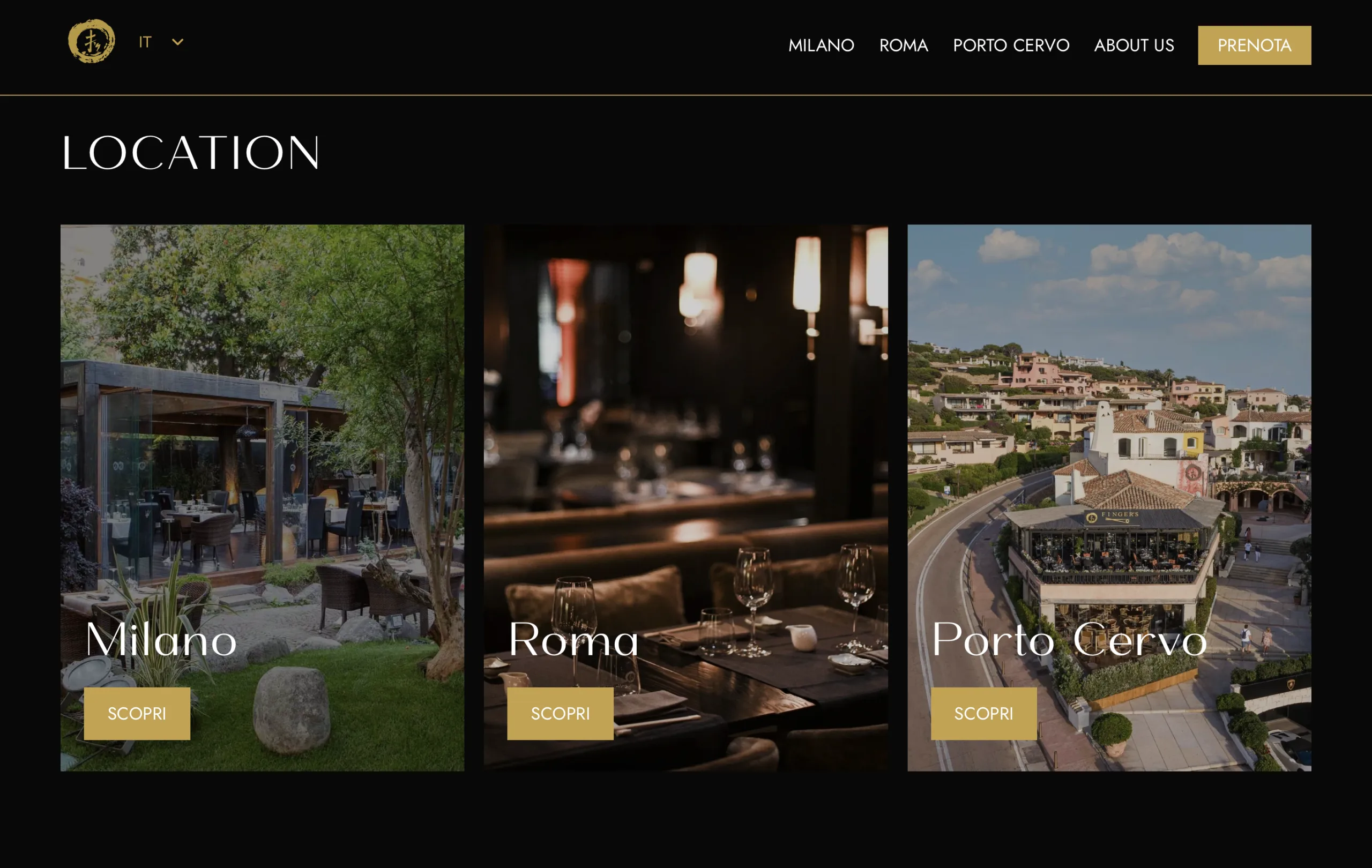 Finger's Restaurants - ALTA CUCINA
